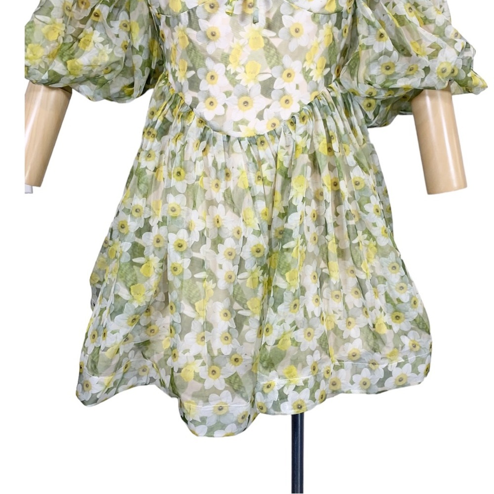Dear Jose Off The Shoulder Mini Dress Floral Print Size Small NWT - Picture 8 of 13